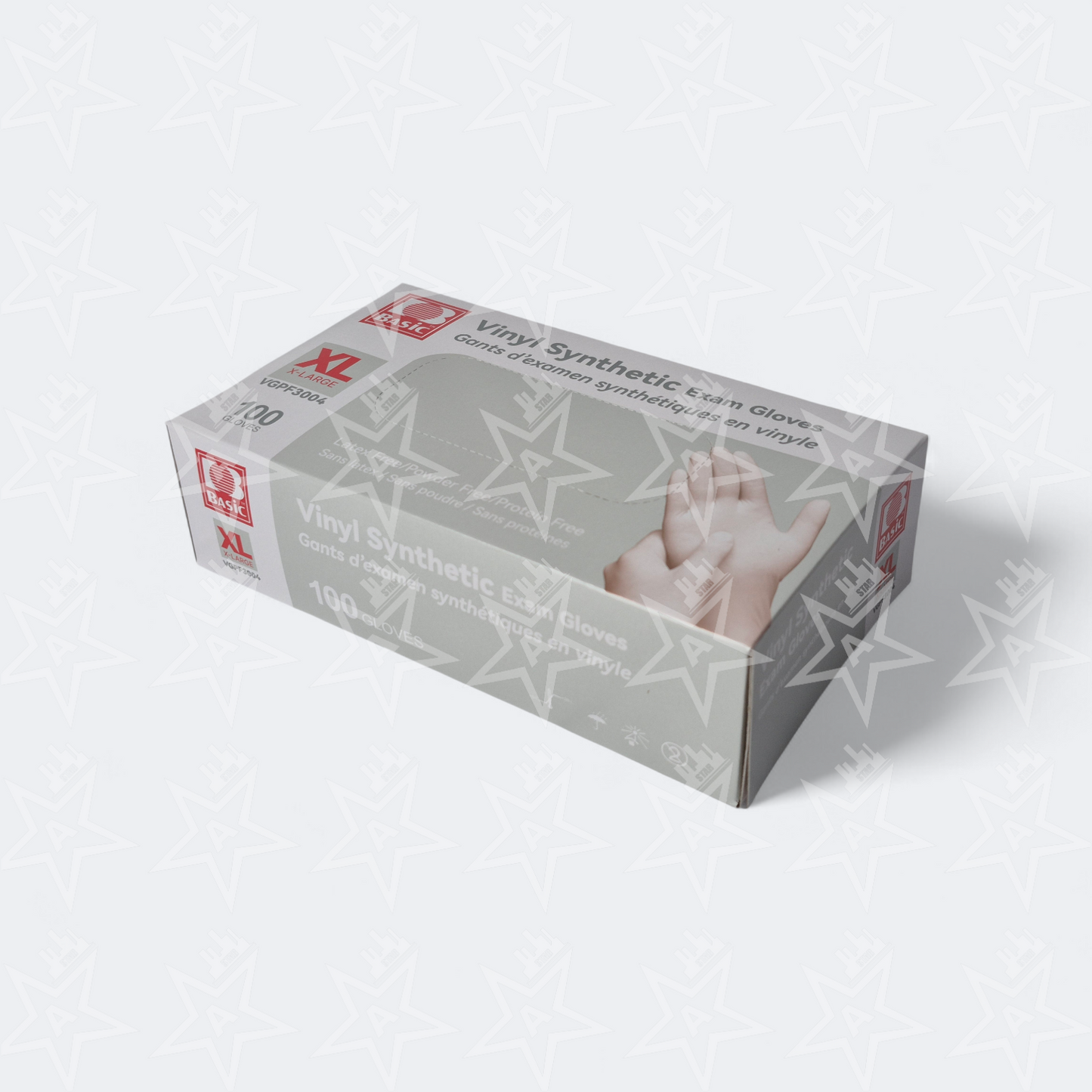 Basic 5MIL Clear Vinyl Gloves (Available In Multiple Sizes)