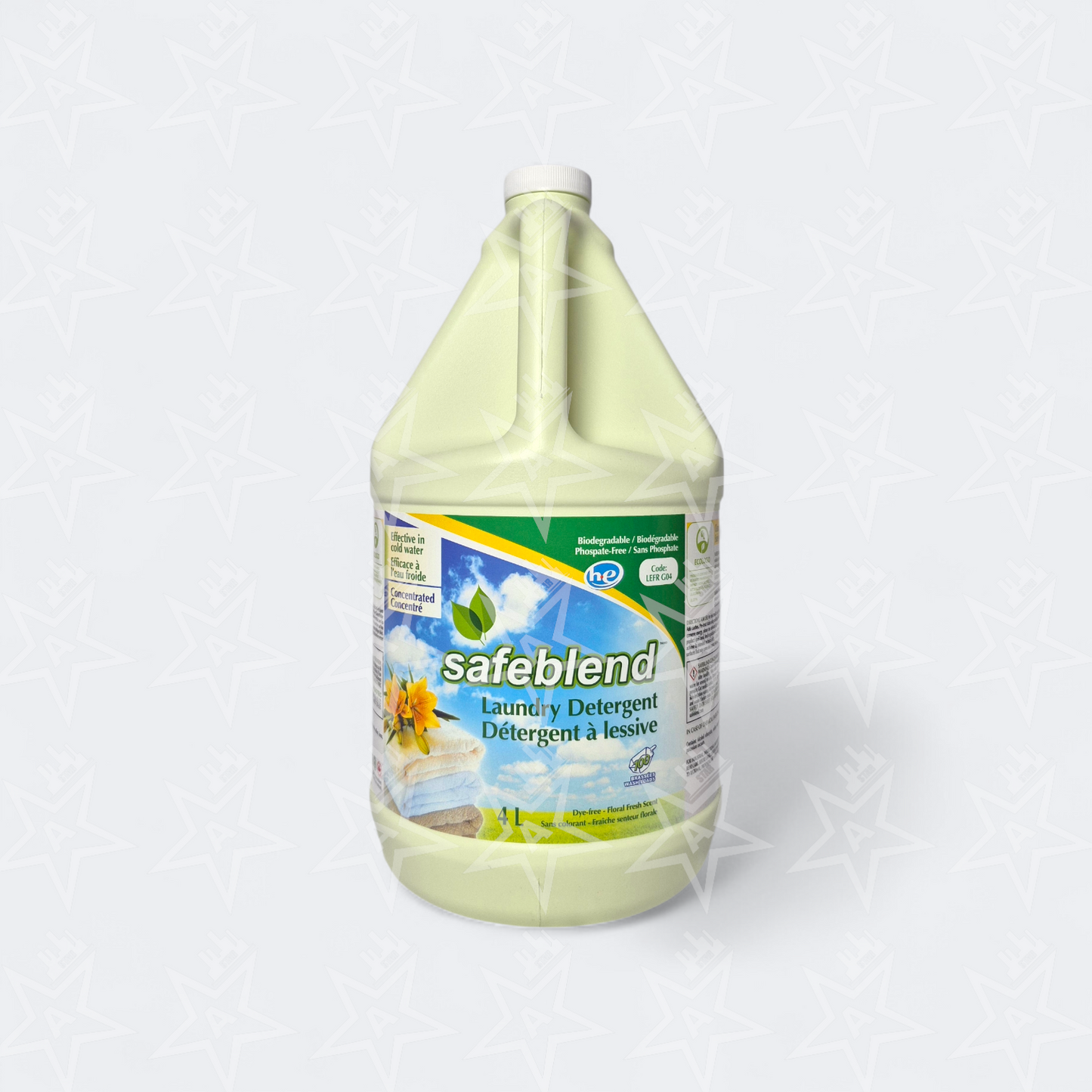 Safeblend Laundry Detergent Floral Scent, 4L