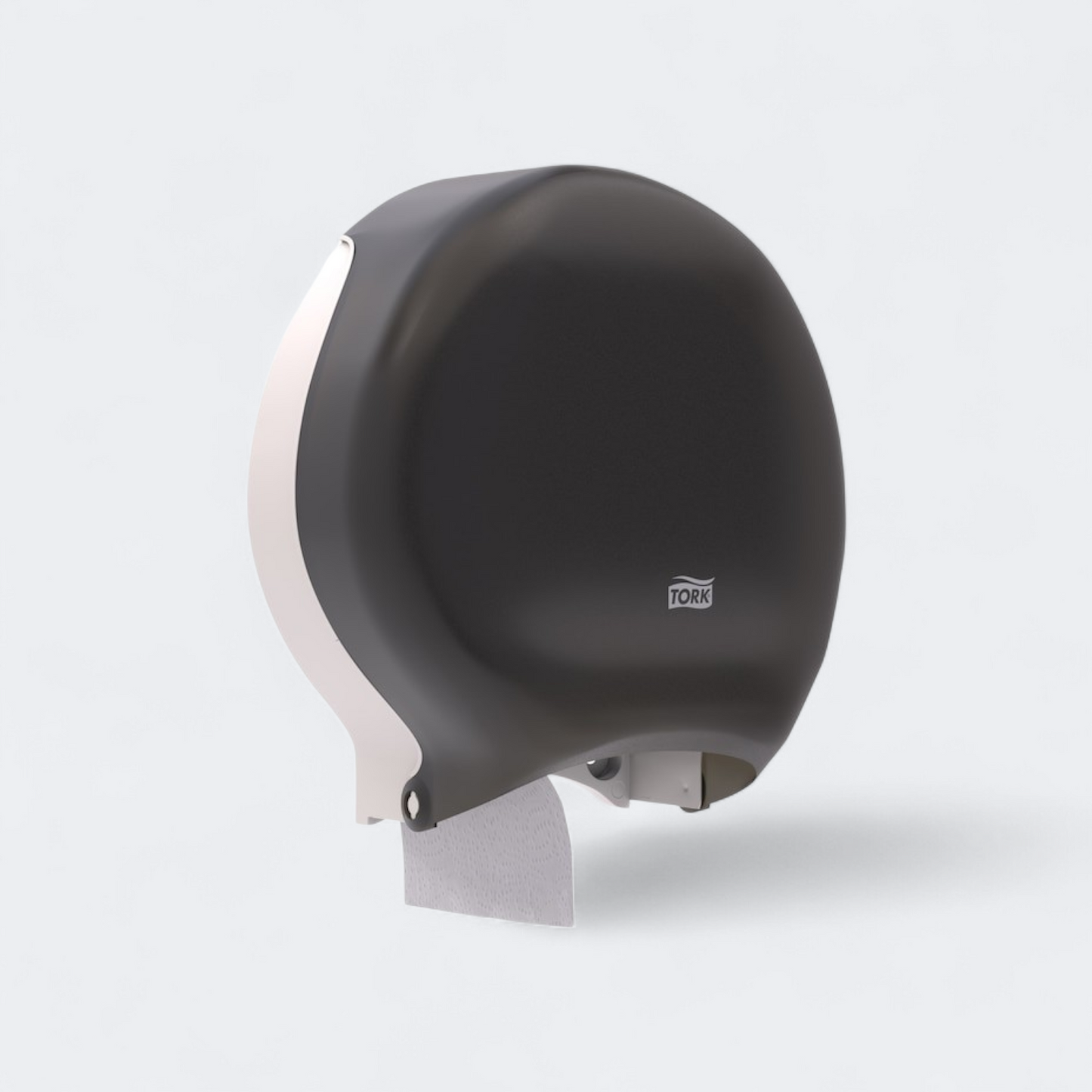 Tork Single Jumbo Toilet Paper Roll Dispenser, Smoke