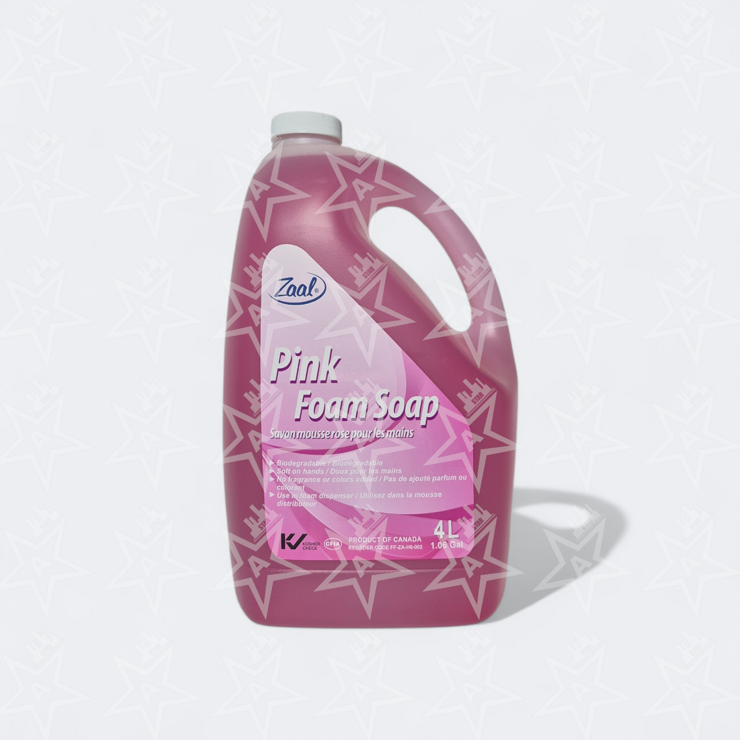 Zaal Pink Foam Soap, 4L