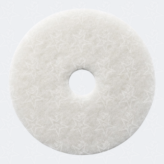 3M Niagara 4100 White Super Polish Pad (Multiple Sizes Available)