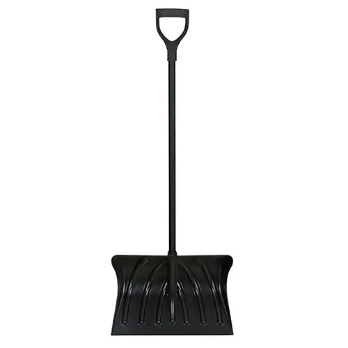 Aurora Tools Poly Snow Shovel, Polypropylene Blade, 19-3/4" Wide, D-Grip Handle