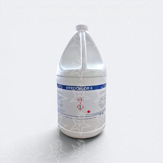 Cleartech Hypochlor 6% Bleach (Sodium Hypochlorite), 4L
