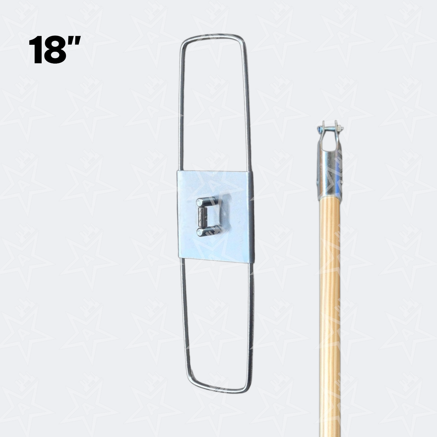 Advantage Breakaway Dust Mop Metal Frame with Wooden Handle (Multiple Sizes Available)