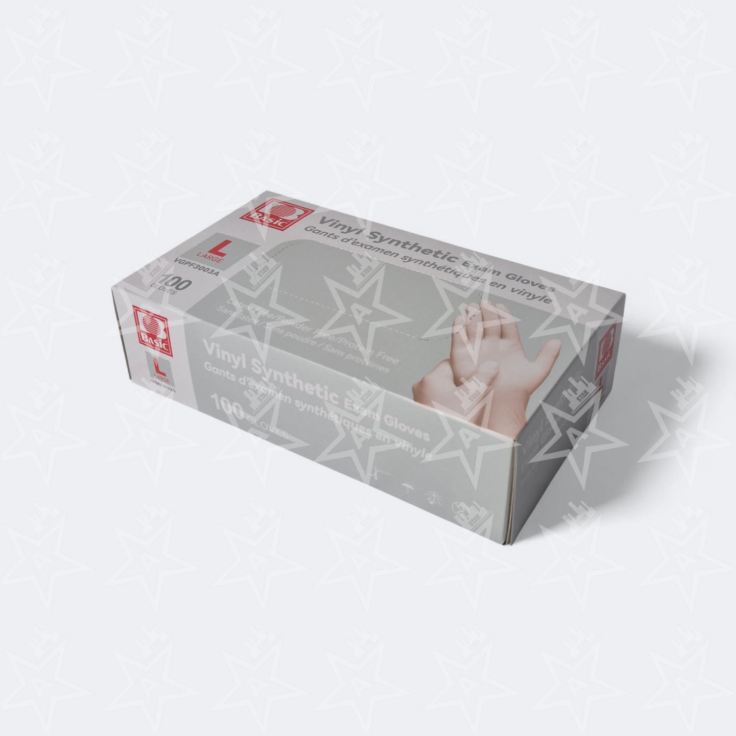 Basic 5MIL Clear Vinyl Gloves (Available In Multiple Sizes)