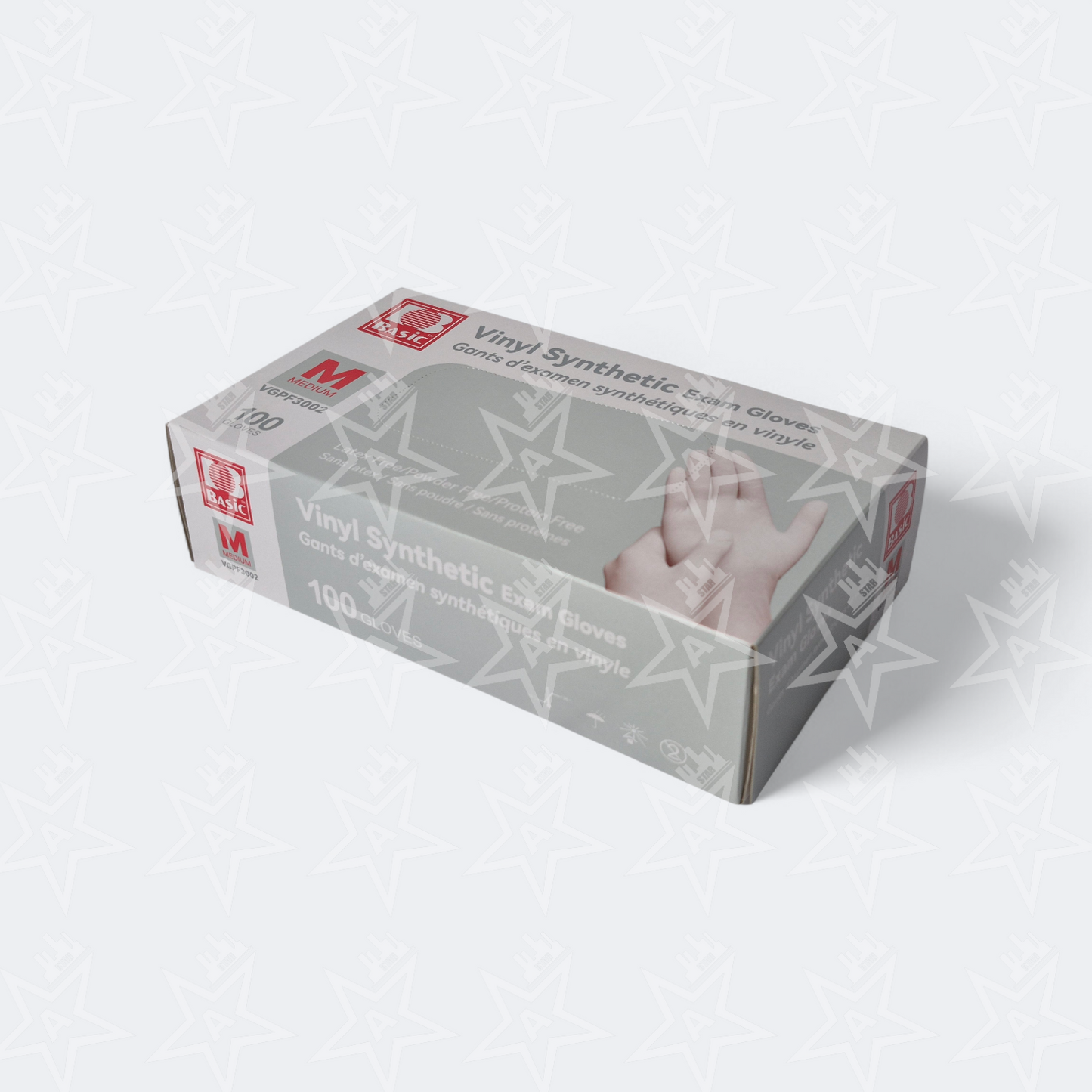 Basic 5MIL Clear Vinyl Gloves (Available In Multiple Sizes)