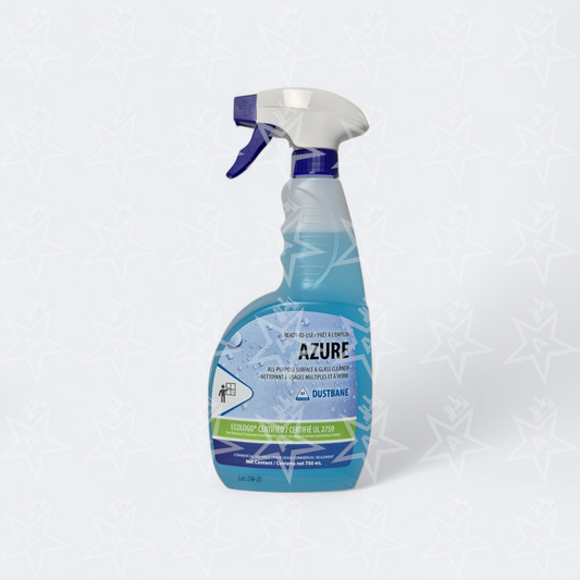 Dustbane Azure Ready-To-Use Ammonia-Free Glass Cleaner, 750mL