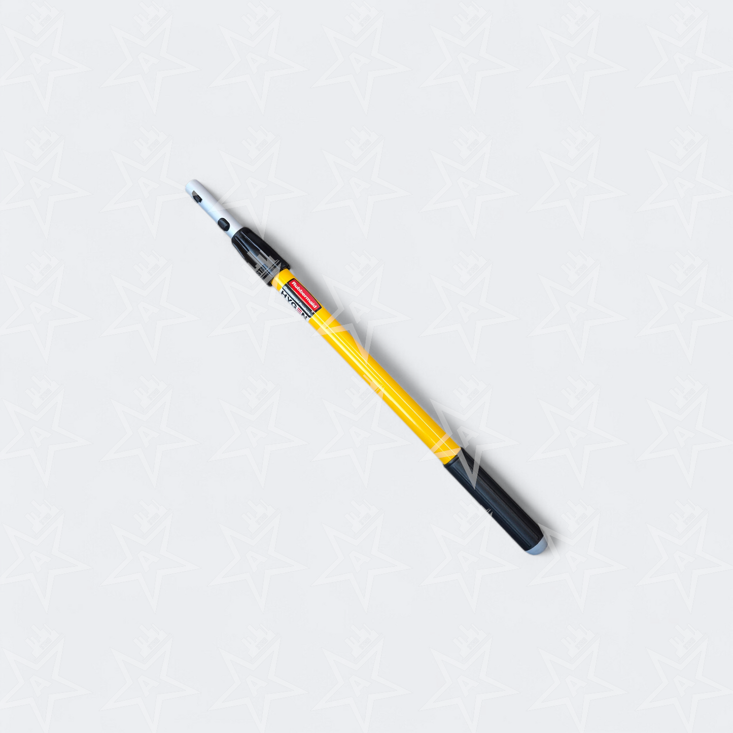 Rubbermaid HYGEN 20" - 40" Quick-Connect Extension Handle, Yellow