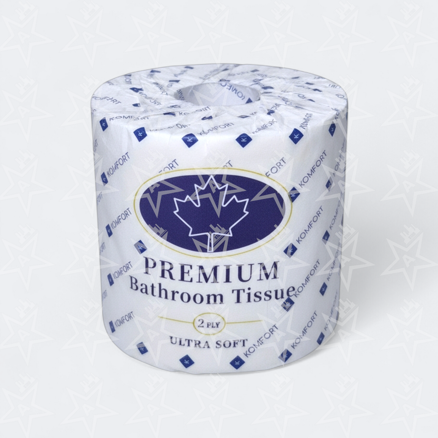 Komfort Bathroom Tissue 2 Ply (48 Rolls, 550 Sheets)