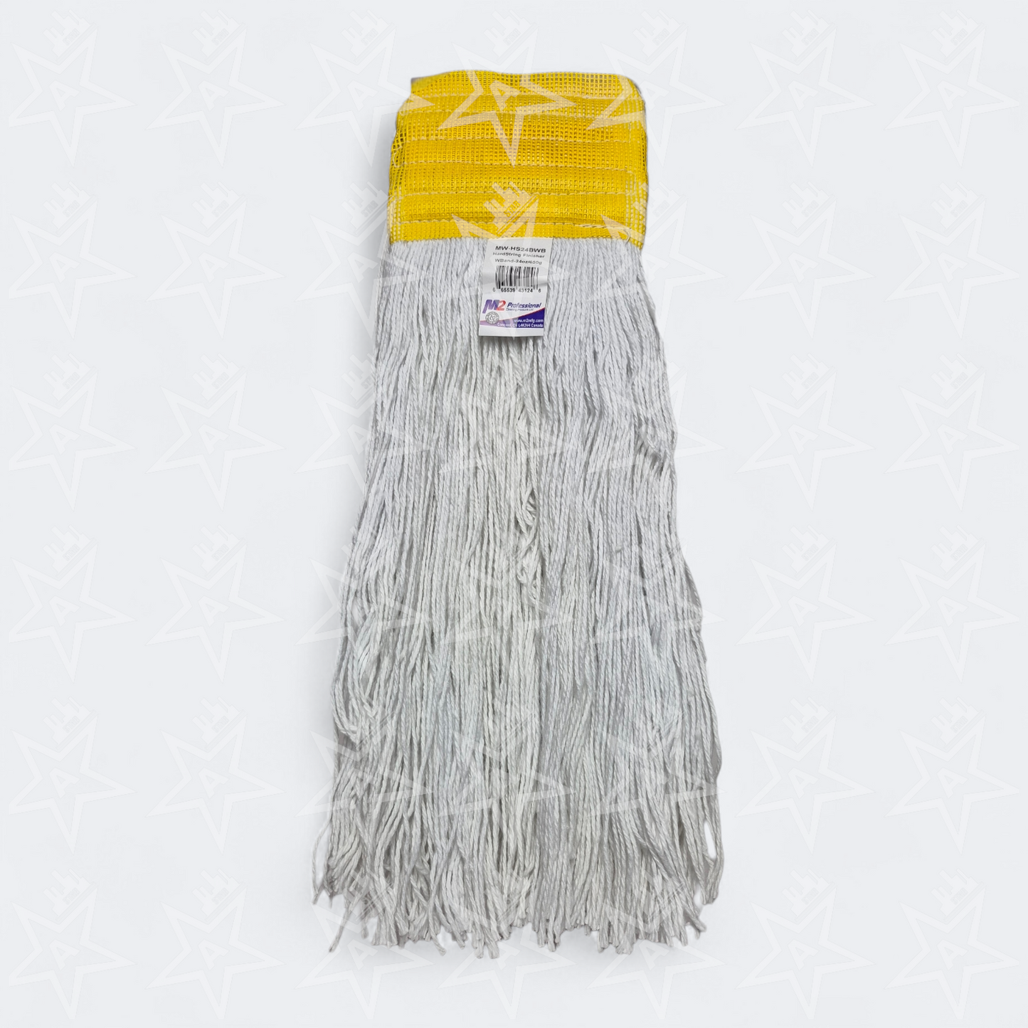 M2 Professional HardString Floor Finish Mop - Narrow Band, 24oz