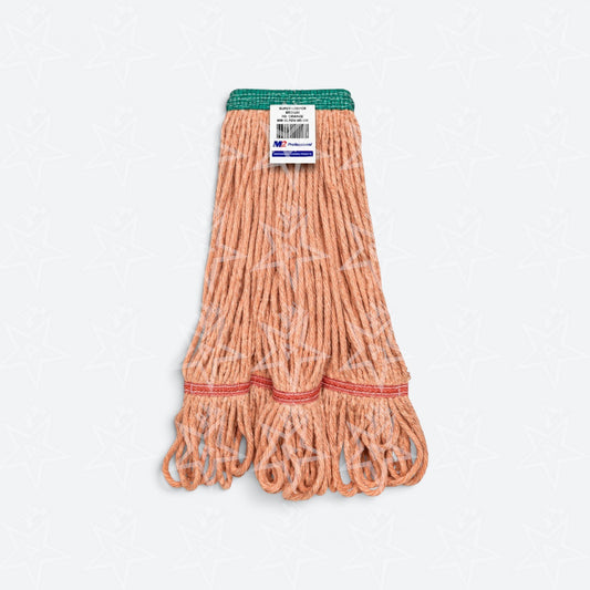 M2 Professional Super Looper Narrow Band Loop-End Wet Mop Orange, 20oz