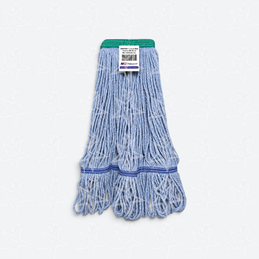 M2 Professional Swinger Looped-End Wet Mop, Narrow Band 20oz (MEDIUM)