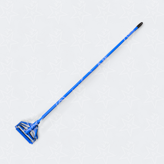 M2 Professional 60" SNAP-2-GO Mop Handle Metal, Blue