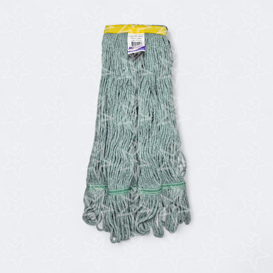 M2 Professional Super Looper Narrow Band Loop-End Wet Mop Green, 24oz