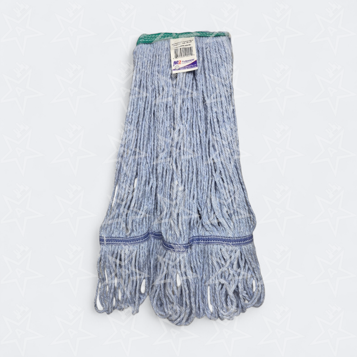 M2 Professional Swinger Looped-End Wet Mop, Narrow Band 20oz (MEDIUM)