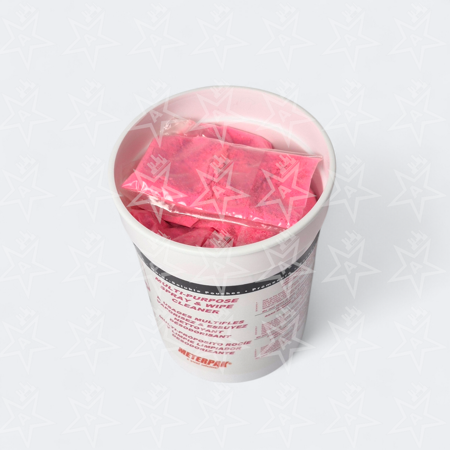 METERPAK Multi-Purpose Spray & Wipe Cleaner (25 Packs Per Tub)