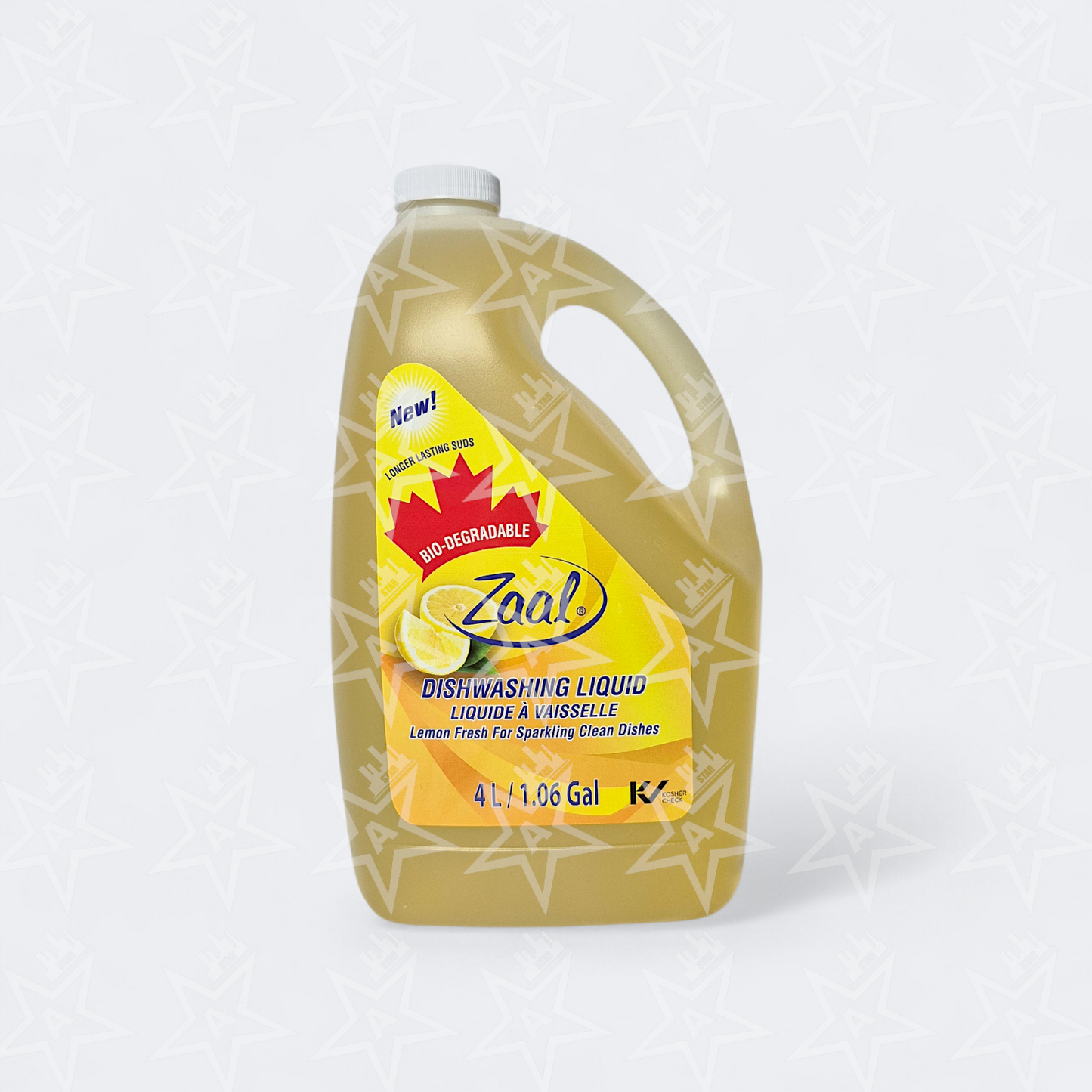 Zaal Lemon Dish Detergent, 4L