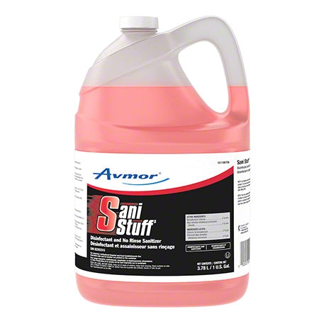 Avmor Sani-Stuff Disinfectant & No Rinse Sanitizer, 3.78L