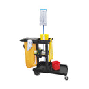 Globe Janitor’s Cart Standard, Black (Extra Zipper Bag)