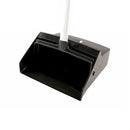 Globe Heavy-Duty Lobby Dustpan w/ Wheels
