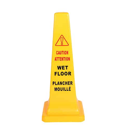 Globe Safety Cone English/French, 36″ Height