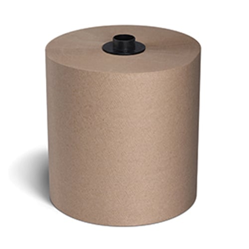 Kruger Esteem Long Roll Towel, Brown (6 Rolls, 800 Feet)