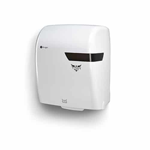 Kruger Titan Bold Smooth-Cut Roll Towel Dispenser (White)