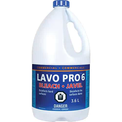 Lavo Pro 6 Liquid Bleach, 3.6L