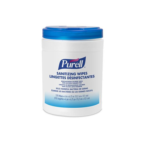 Purell Sanitizing Wipes, 270ct Canister