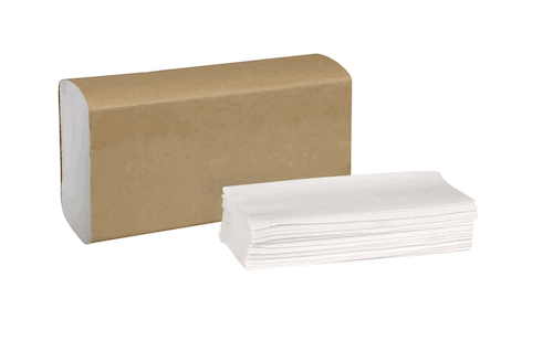 Tork Universal Multifold Hand Towel, 1 Ply, White (250 Sheets/ 16 Pack)