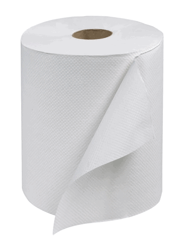 Tork Universal Hand Towel Paper, 1 Ply White (12 Roll/ 600 Feet)