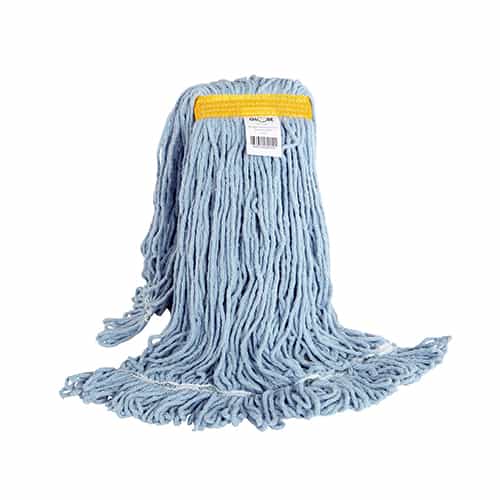 Globe Syn-Pro Synthetic Looped End Wet Mop Narrow Band, Blue (Large/24oz)