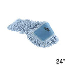 Globe Pro-Stat Dust mop head 24″ Blue Slip-on