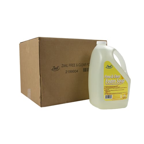 Zaal, Free & Clear Foam Soap, 4L